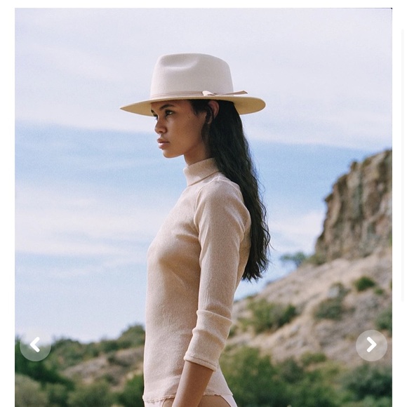 Lack of Color Ivory Zulu Rancher Wool Fedora Hat - Picture 2 of 6